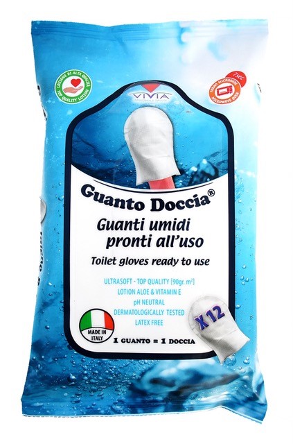 VIVIA GUANTO DOCCIA S/RISC 12P