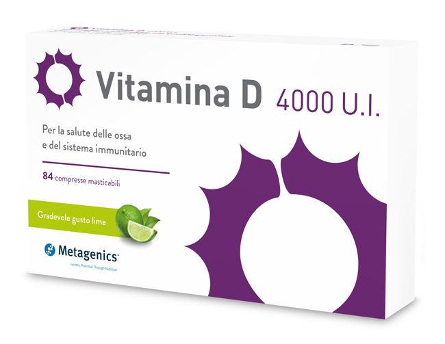 VITAMINA D 4000UI 84CPR