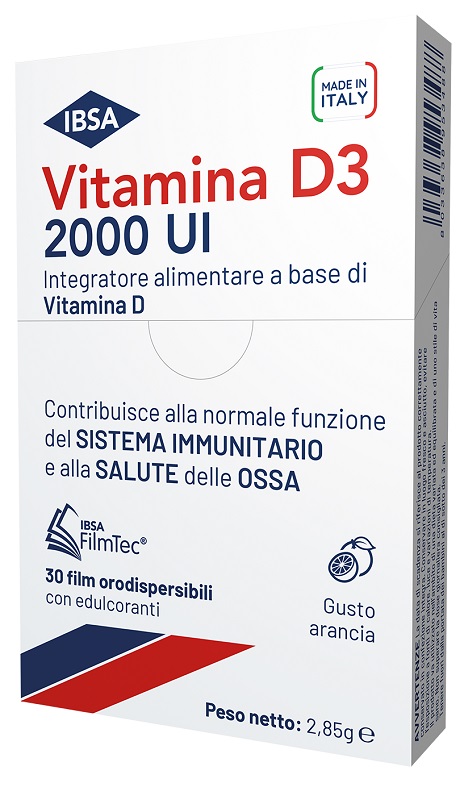 VITAMINA D3 IBSA 2000UI 30FILM