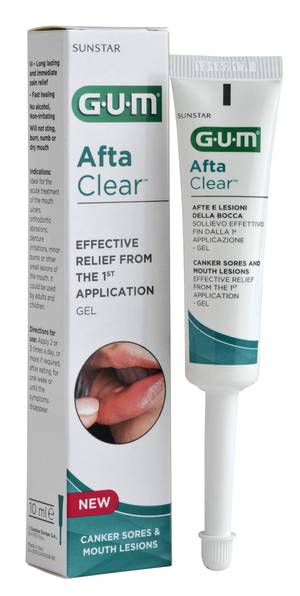GUM AFTACLEAR GEL 10ML