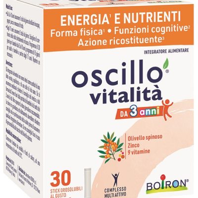OSCILLO VITALITA' 3+ 30STICK