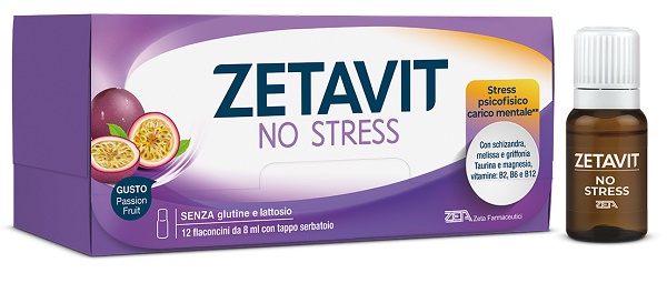 ZETAVIT NO STRESS 12 FLACONCINI  8 ML