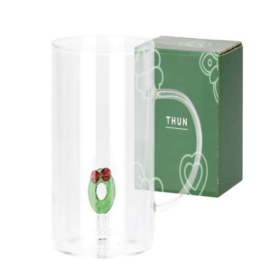 THUN MUG IN VETRO GHIRLANDA