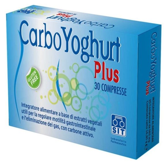 CARBOYOGHURT PLUS 30CPR